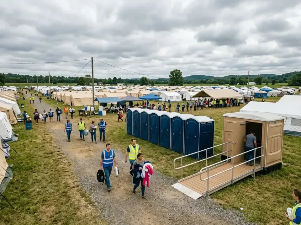 disaster-relief-camp-restrooms-010 — frequently asked questions, Dumpster & Portable Bathrooms Rental in Hazel Crest, IL